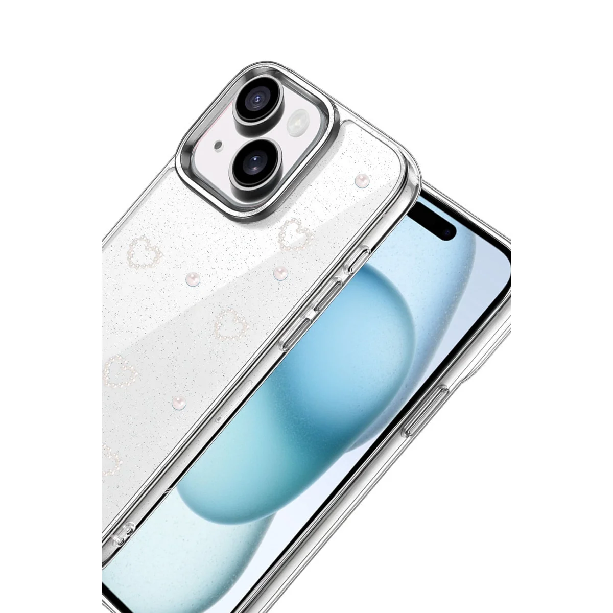Apple İphone 15 Fiyonk Desenli Kapak - Desen 10 görsel 2