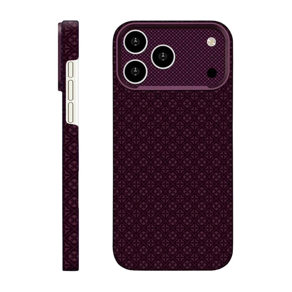 Joko Apple iPhone 18 Pro/17 Pro Deluxe Lensli Magsafe Kapak - Bordo