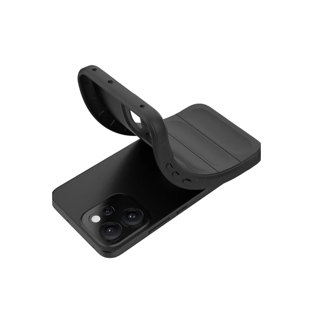 Oppo Reno 14F Optimum Silikon - Siyah görsel 3