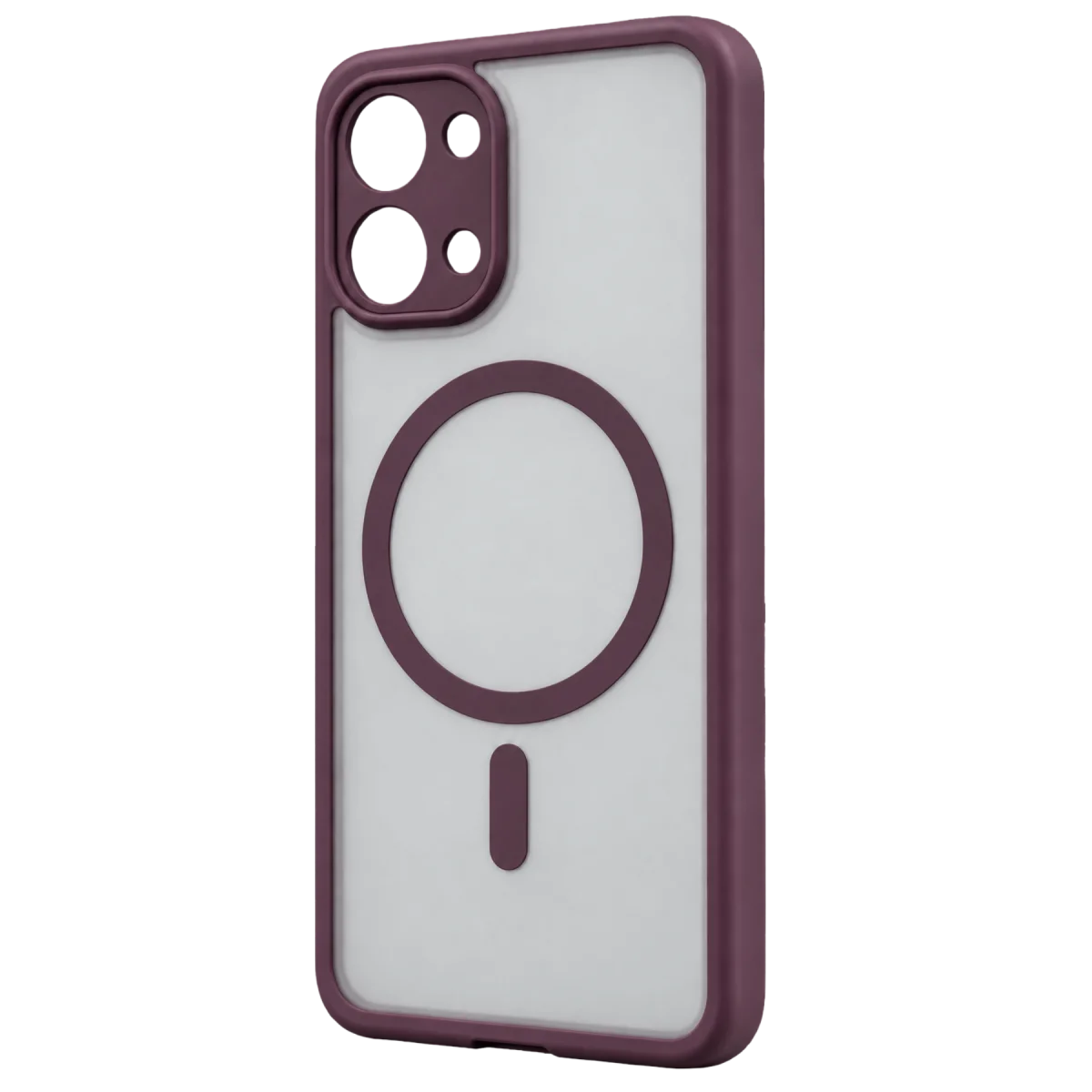 Xiaomi Poco X8 Pro Max Loji Magsafe Kapak - Bordo