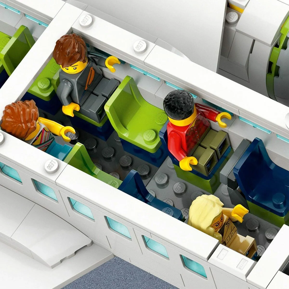 60367 LEGO® City - Yolcu Uçağı 913 parça +7 yaş görsel 2