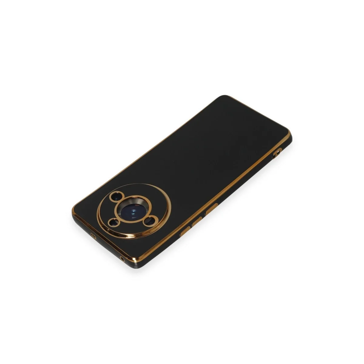 Realme 11 Pro Kılıf Volet Silikon - Siyah görsel 3