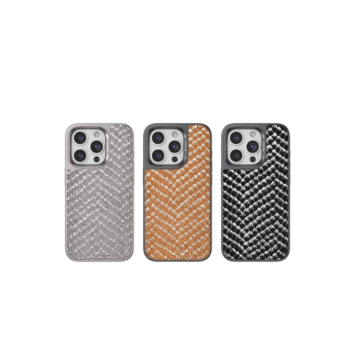 Venco Apple İphone 14 Pro Max Viper Kapak - Kahverengi görsel 3