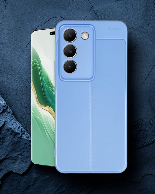 Vivo V30 Lite 4g Kılıf Auto Focus Kapak - Mavi