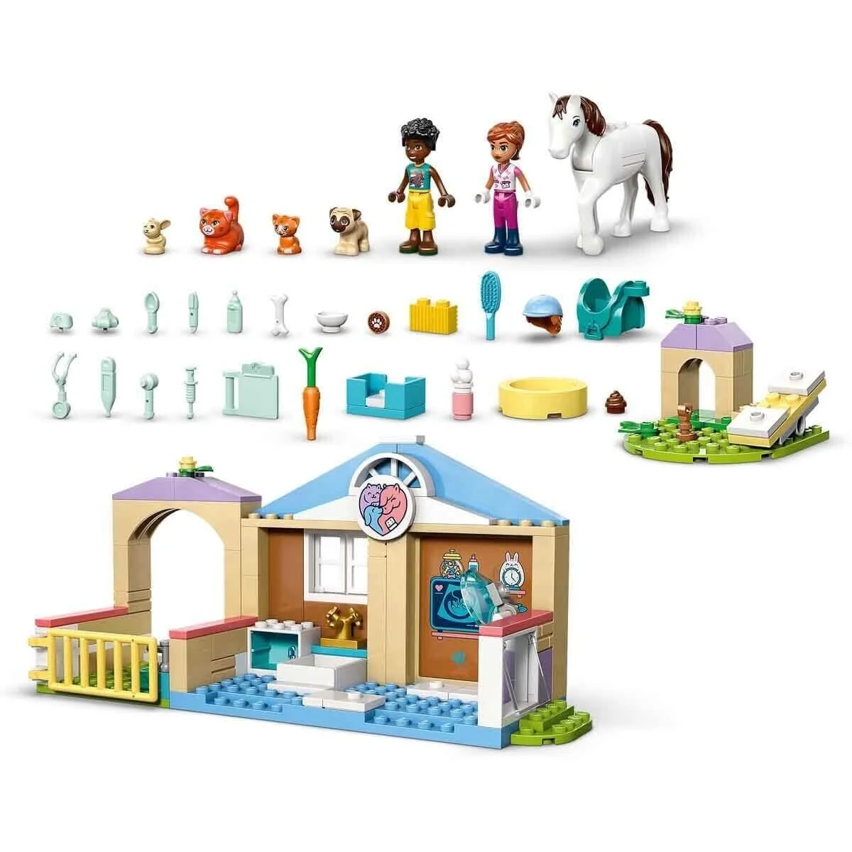 42696 Lego Friends Veteriner Kliniği 141 parça +4 yaş görsel 4