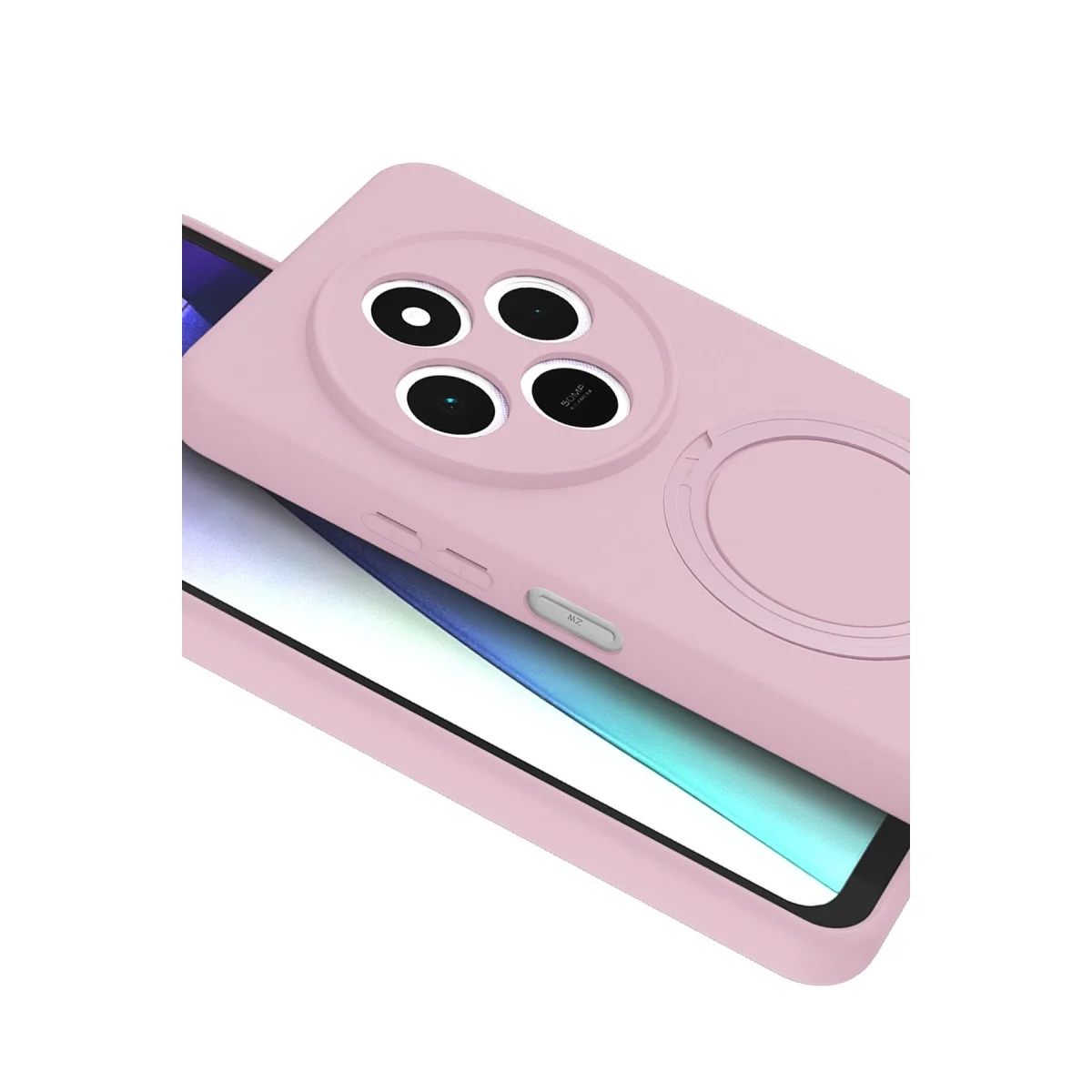 Xiao Red 14c Regal Magsafe Standlı Kapak - Açık Pembe görsel 3