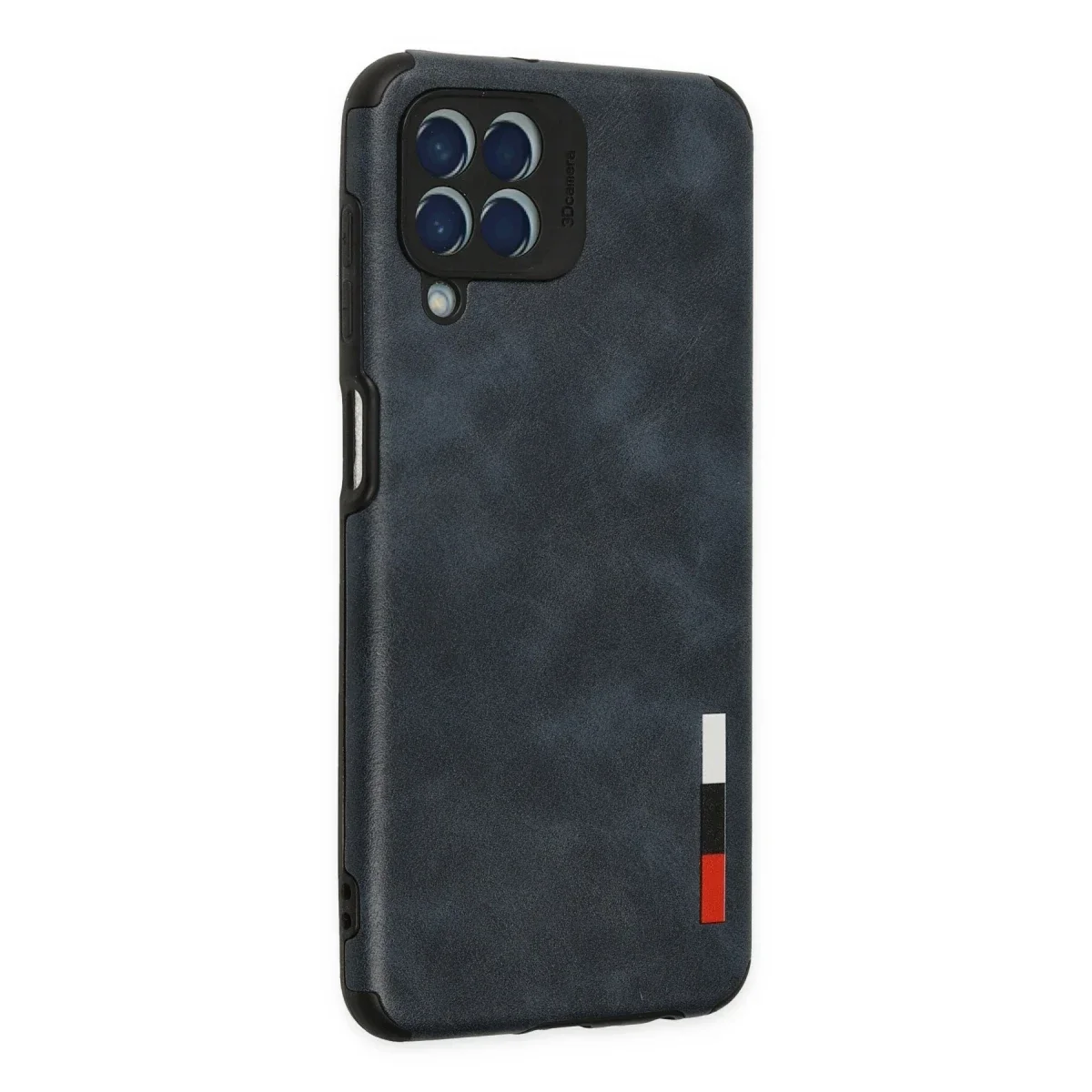 Samsung Galaxy M33 Kılıf Loop Deri Silikon - Lacivert görsel 3