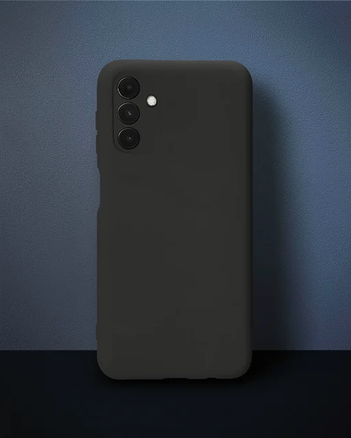 Samsung Galaxy A24 4g Kılıf Nano İçi Kadife Silikon - Siyah