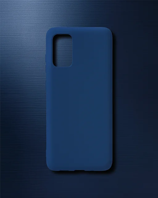 Samsung Galaxy S20 Plus Kılıf Nano İçi Kadife Silikon - Lacivert