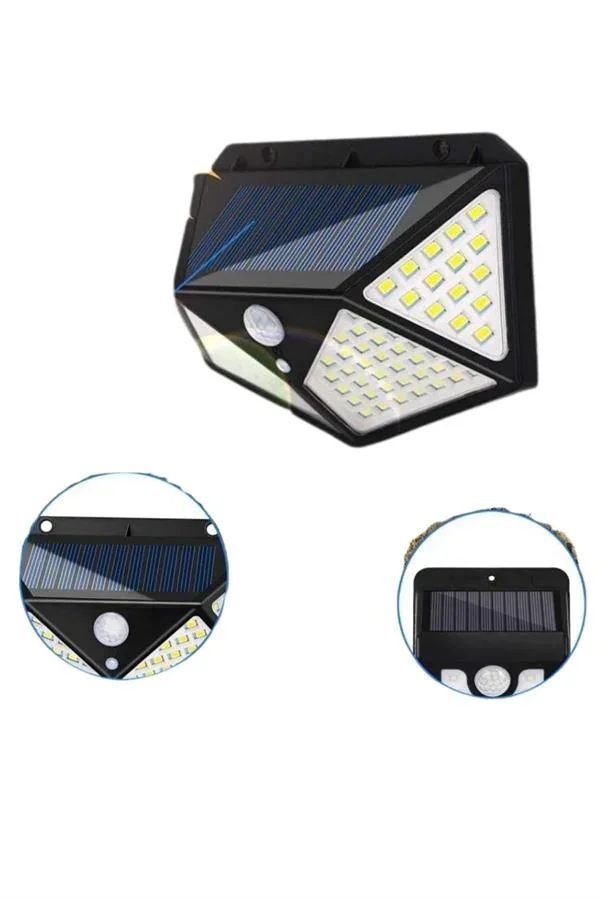 Bahçe Lambası Bahçe Aydınlatma Sensörlü Suya Dayanıklı 100 Led görsel 5