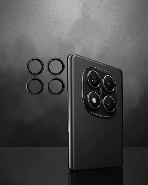 Joko Xiaomi Redmi Note 14 Pro 4g Pvd Metal Kamera Lens - Siyah