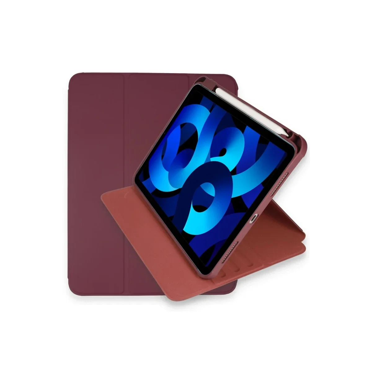 Apple iPad Pro 11 (2021) Kılıf Starling 360 Kalemlikli Tablet Kılıf - Mor