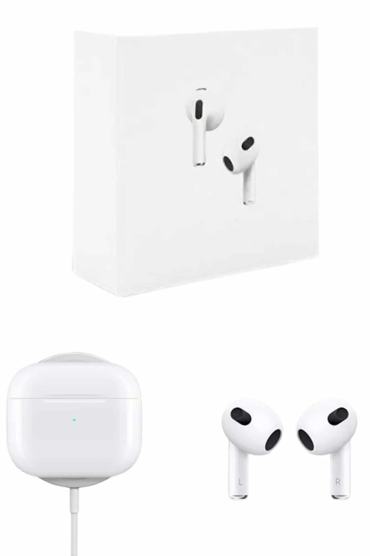 3.Nesil İOS Android Uyumlu Bluetooth 5.0 Beyaz Çağrı Cevaplama Yeni Nesil görsel 5