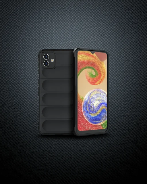 Samsung Galaxy A04e Kılıf Optimum Silikon - Siyah