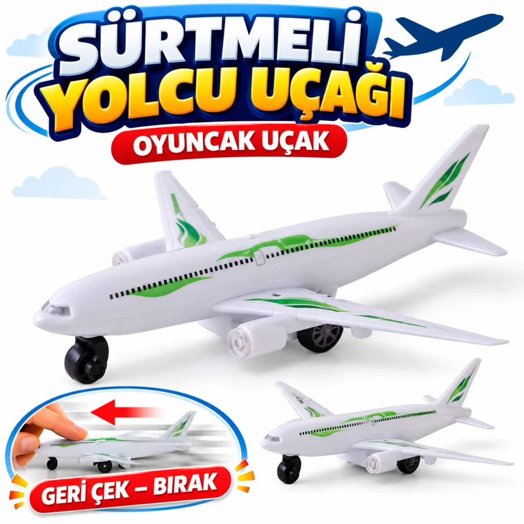 F1909A Sürtmeli Yolcu Uçağı Tr Desıgn görsel 2