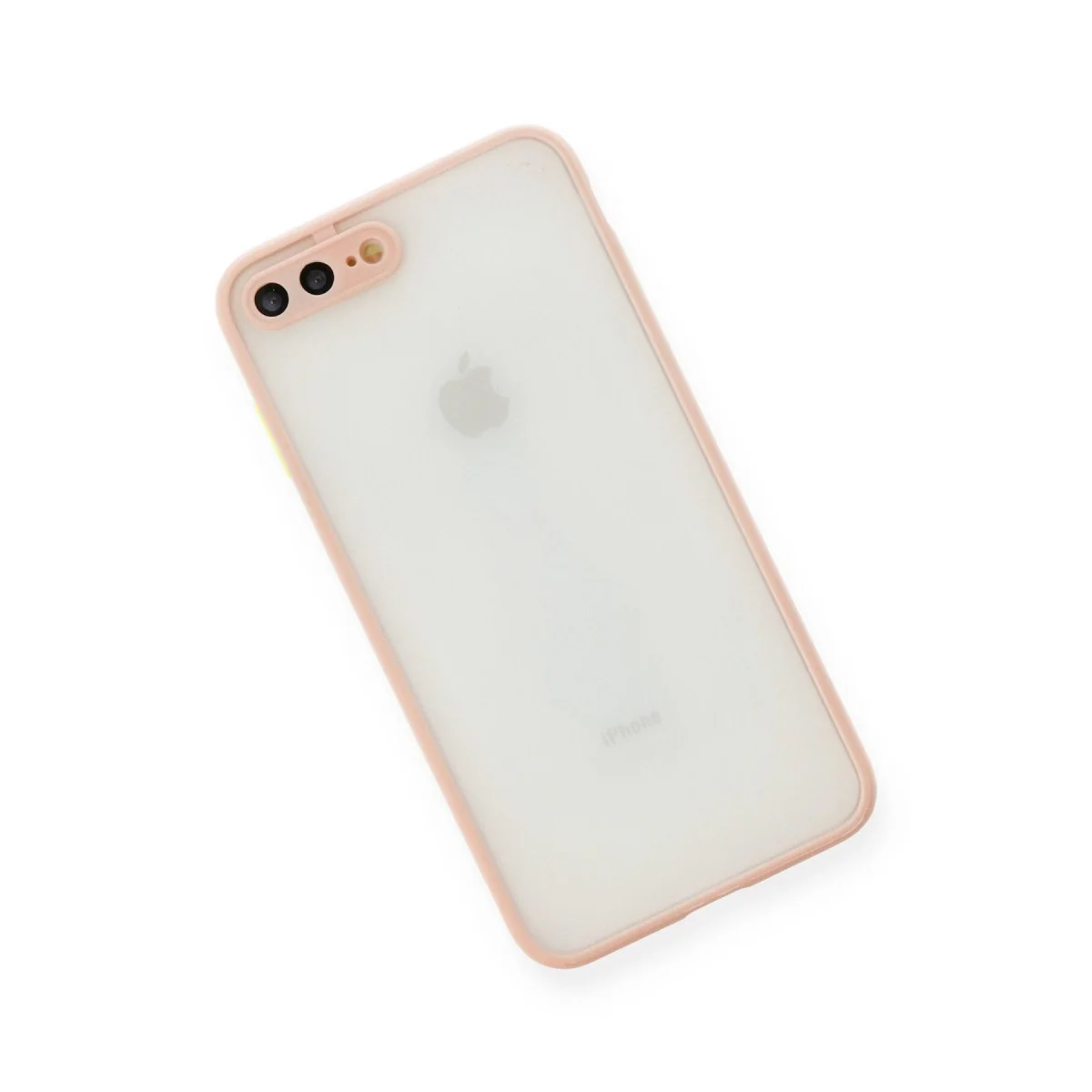 Apple İphone 7 Plus Kılıf Montreal Silikon Kapak - Pembe görsel 3