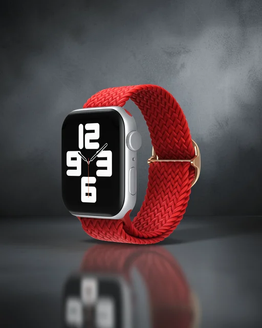 Watch 22mm Kordon - Kırmızı