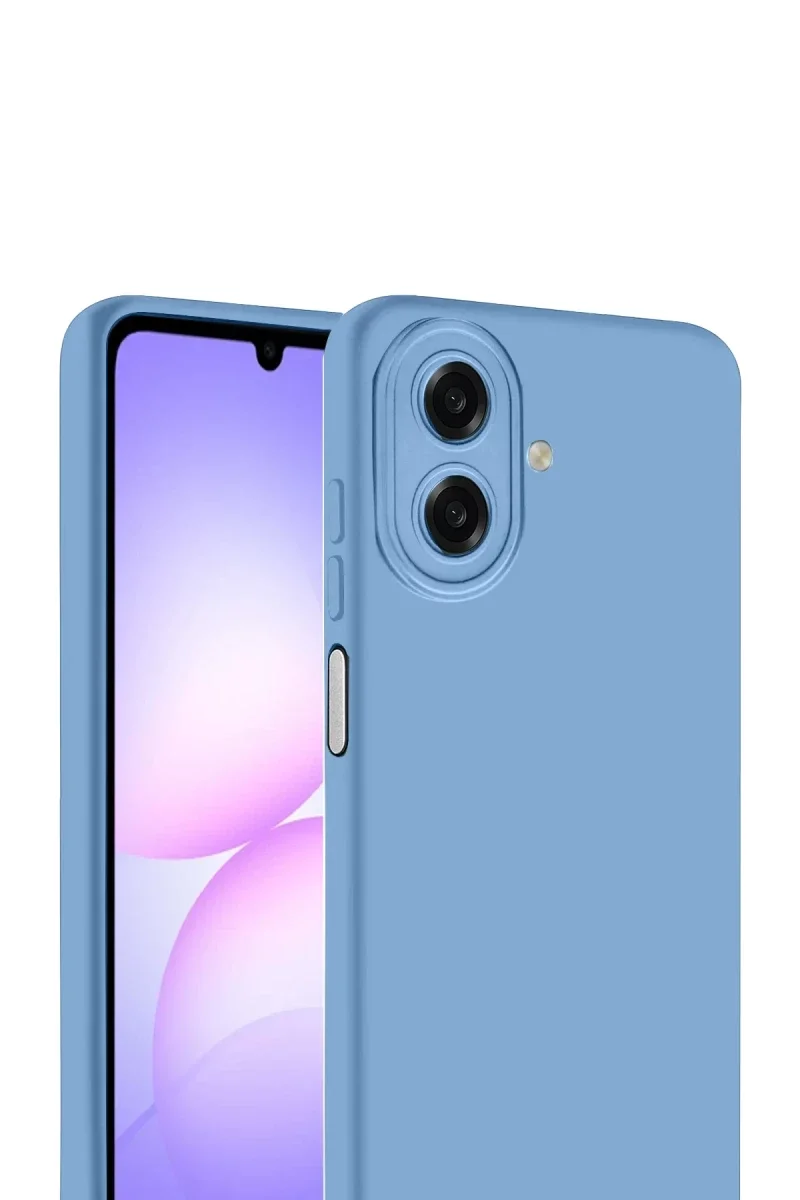 Samsung Galaxy A07 4G First Silikon - Mavi görsel 2