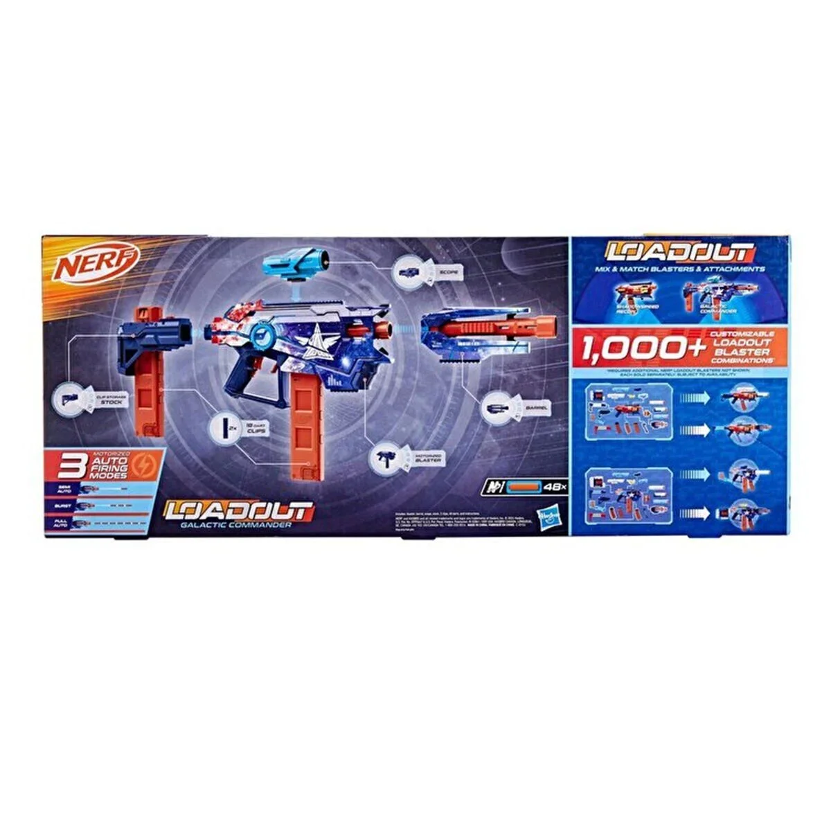 G1580 Nerf Loadout Galactic Commander görsel 3
