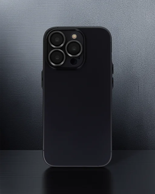 Apple İphone 13 Pro Kılıf Luko Lens Silikon - Siyah