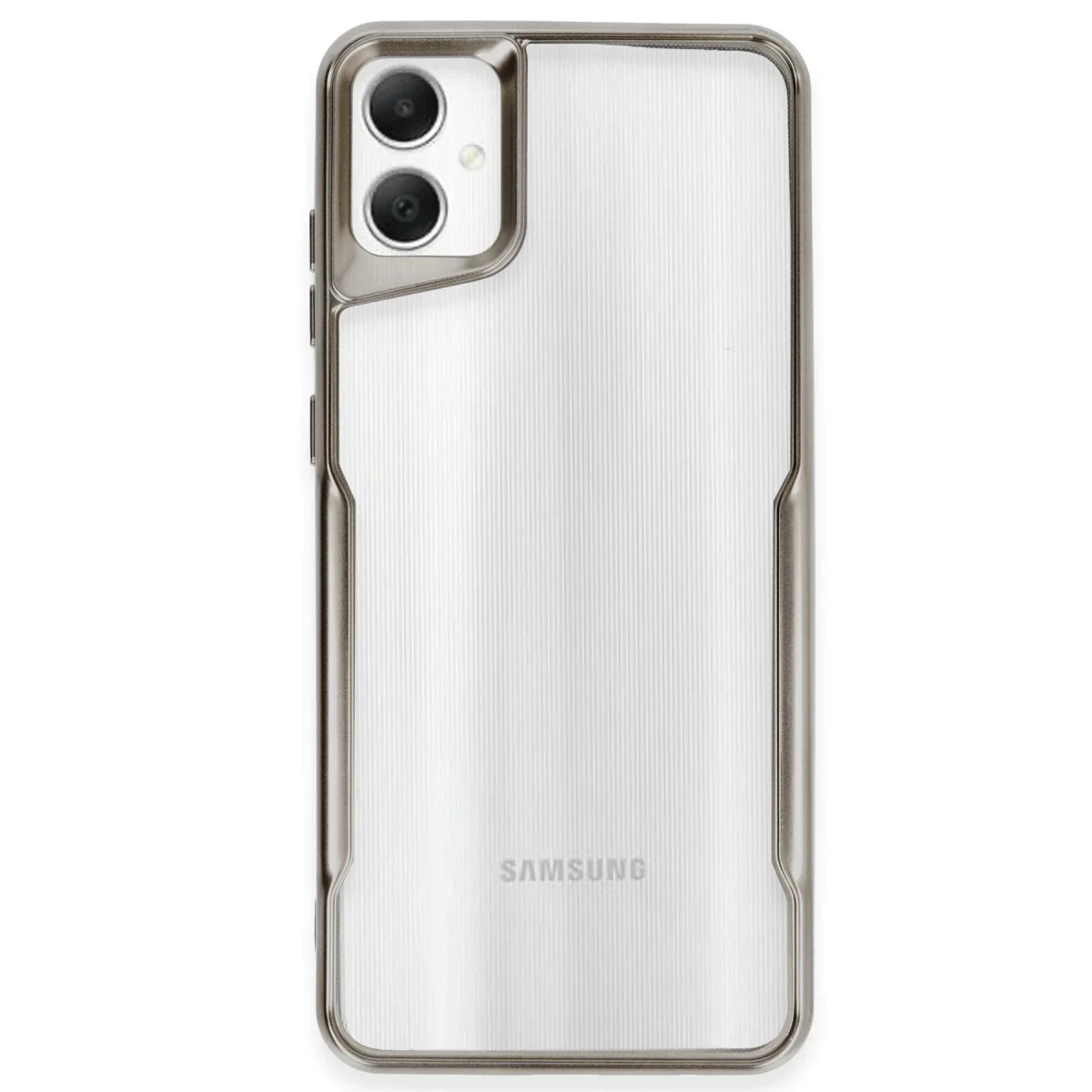 Samsung Galaxy A06 Kılıf Boyi Silikon Kapak - Titan Gri