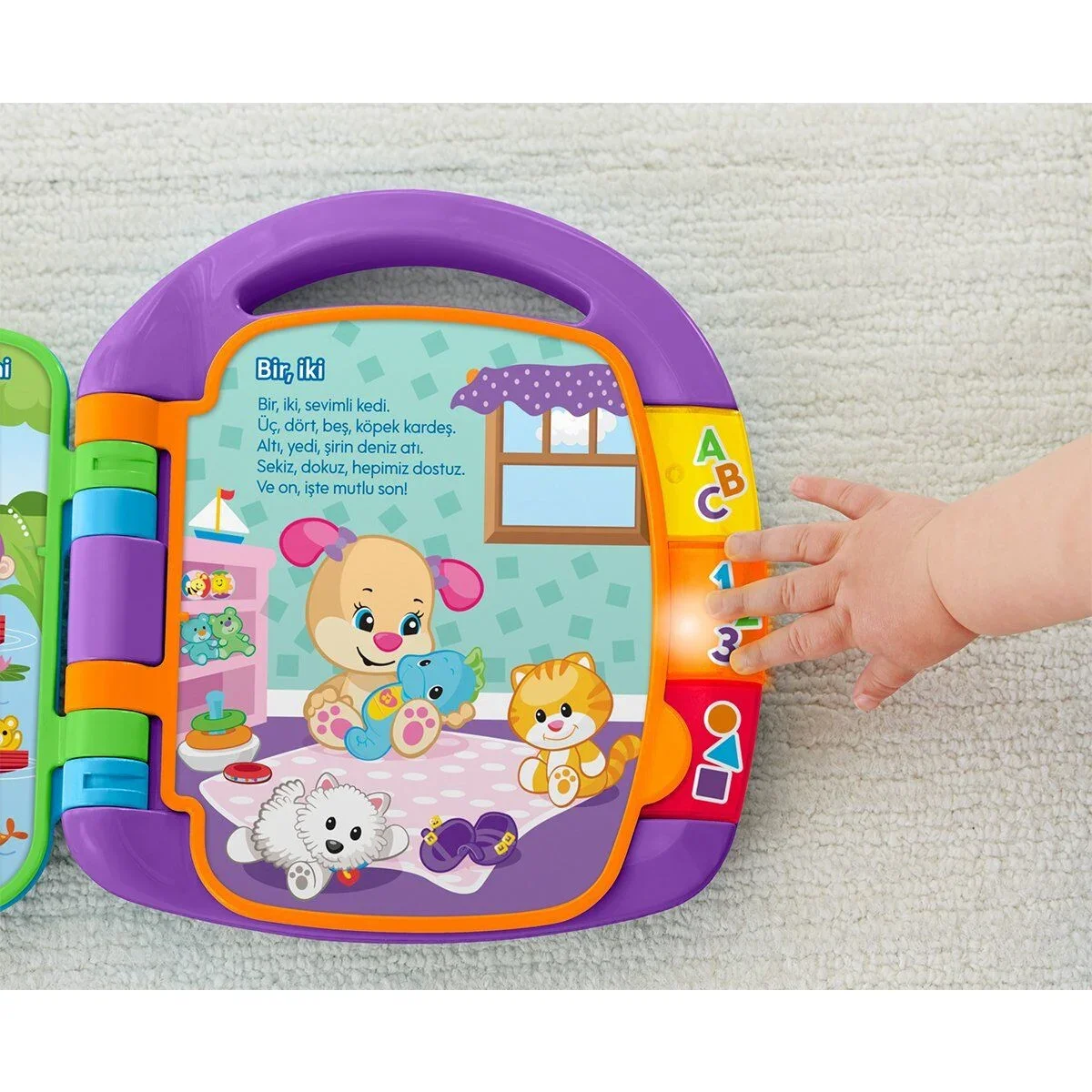 FRC73 Fisher-Price® Eğitici Hikaye Kitabı / Türkçe / Eğlen ve Öğren görsel 4