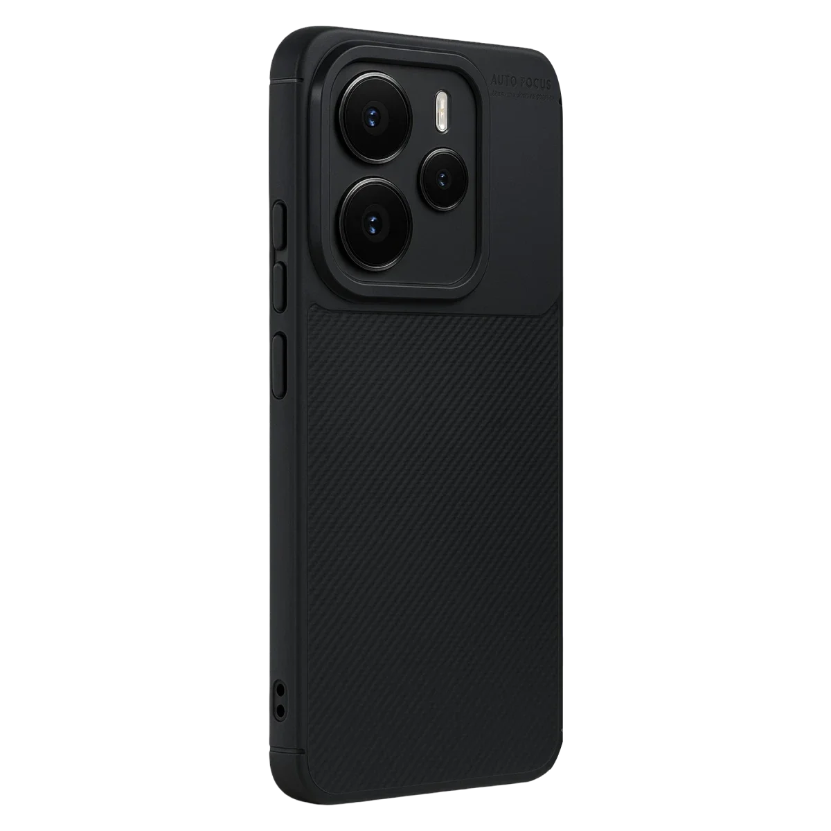 Xiaomi Note 14 5G Auto Focus Karbon Kapak - Siyah görsel 3