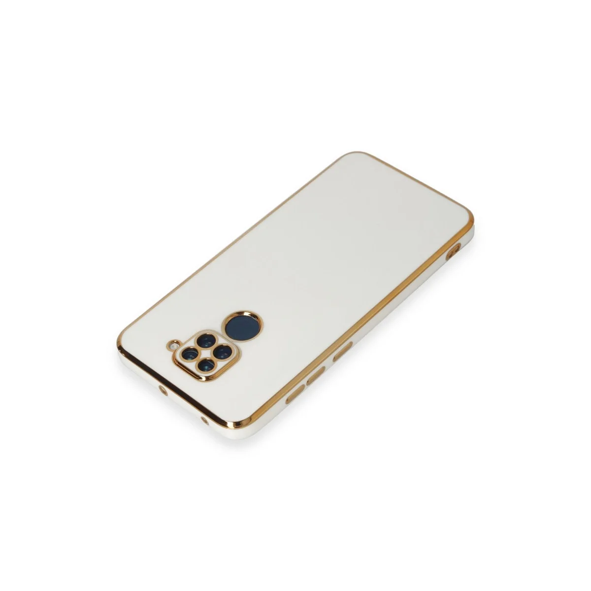 Xiaomi Redmi Note 9 Kılıf Volet Silikon - Beyaz görsel 3