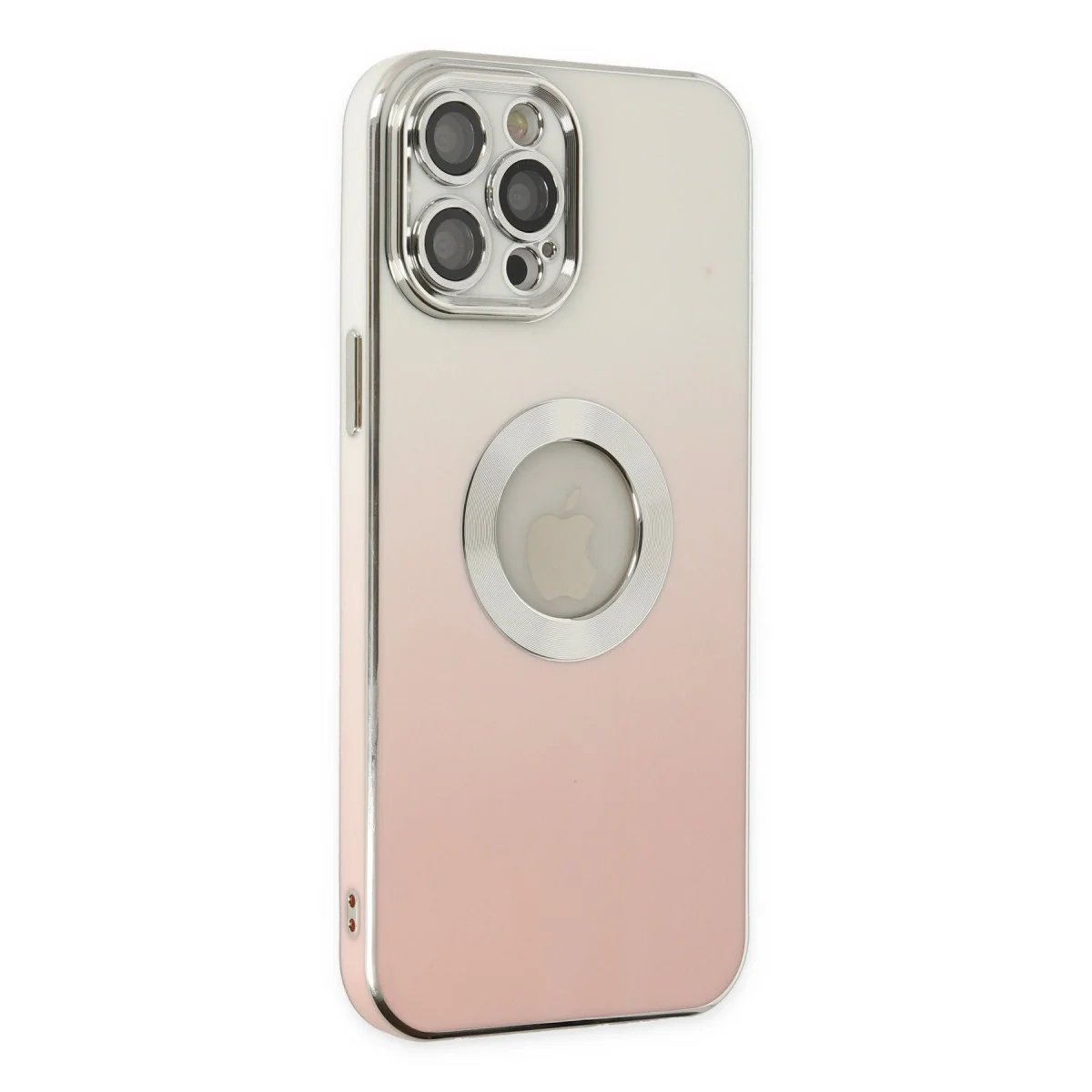 Apple İphone 12 Pro Kılıf Best Silikon - Pembe görsel 2