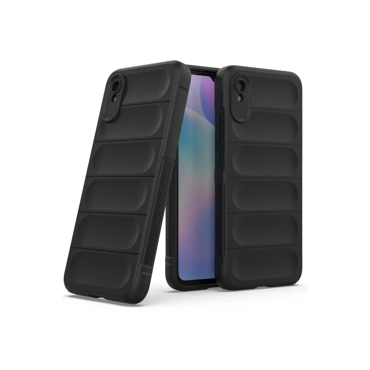 Xiaomi Redmi 9A Kılıf Optimum Silikon - Siyah görsel 2