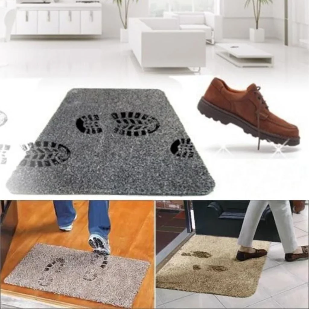 Çamaşır Makinesinde Yıkanabilir Kir Toz Emici Mikrofiberli Paspas görsel 2