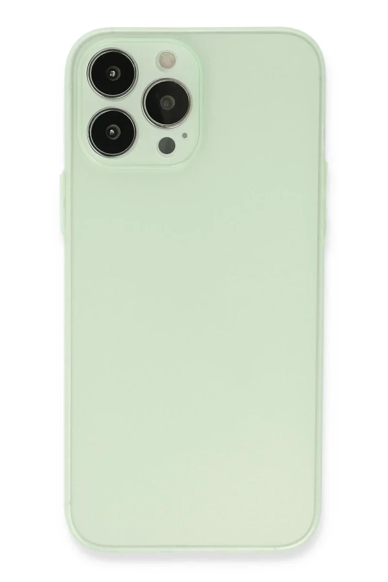 Apple iPhone 13 Pro Kılıf Puma Silikon - Açık Yeşil