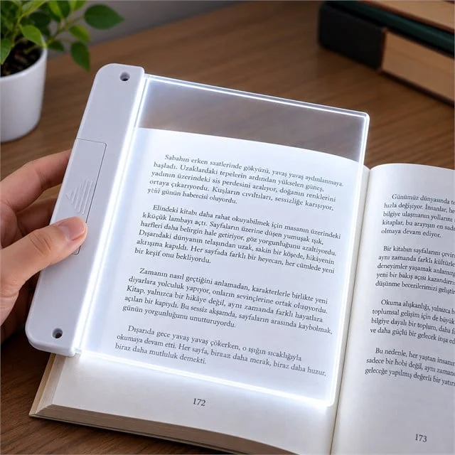 SN-37712 Ledli Kitap Okuma Işığı görsel 2