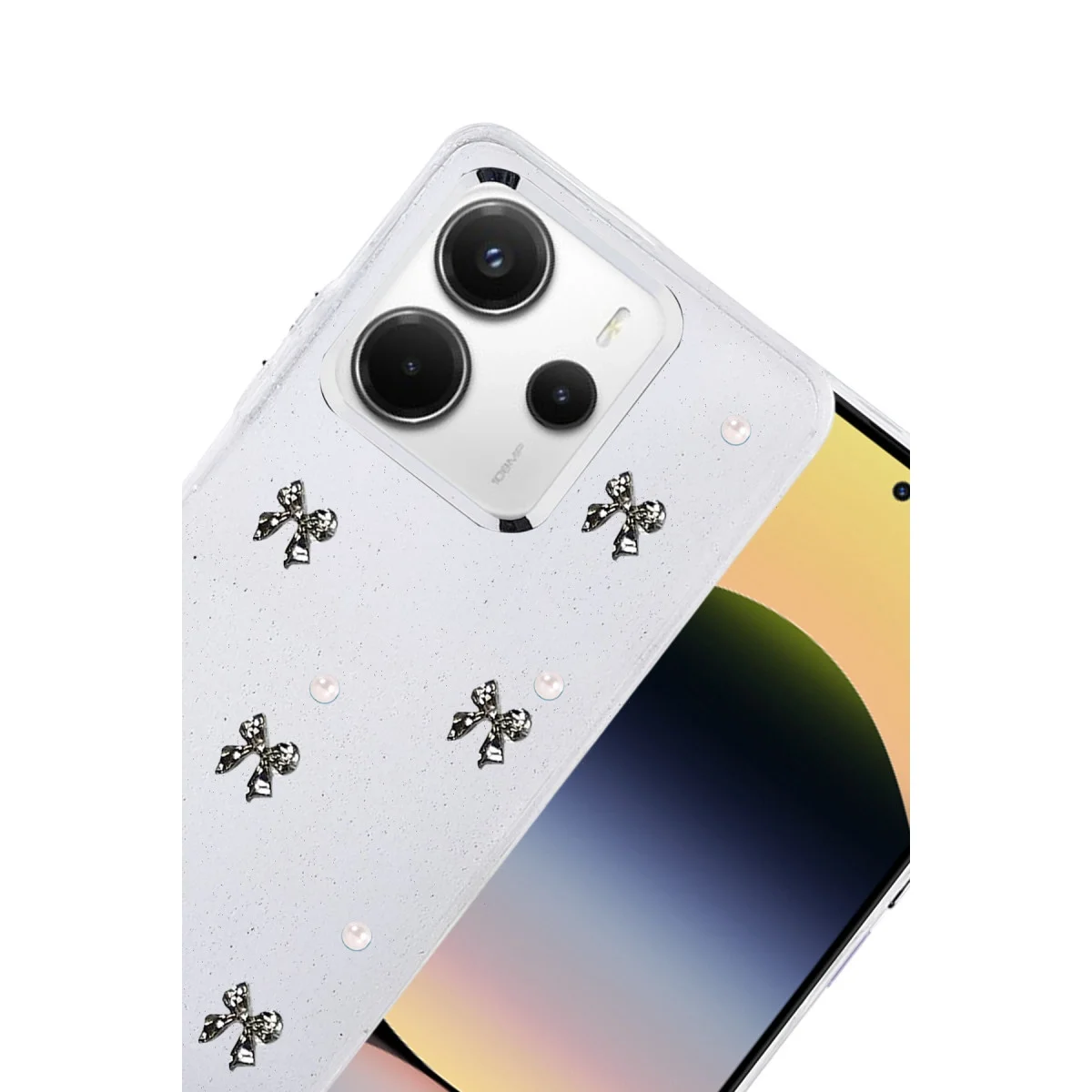 Xiao Red Note 14 4g Fiyonk Desenli Kapak - Desen 8 görsel 3