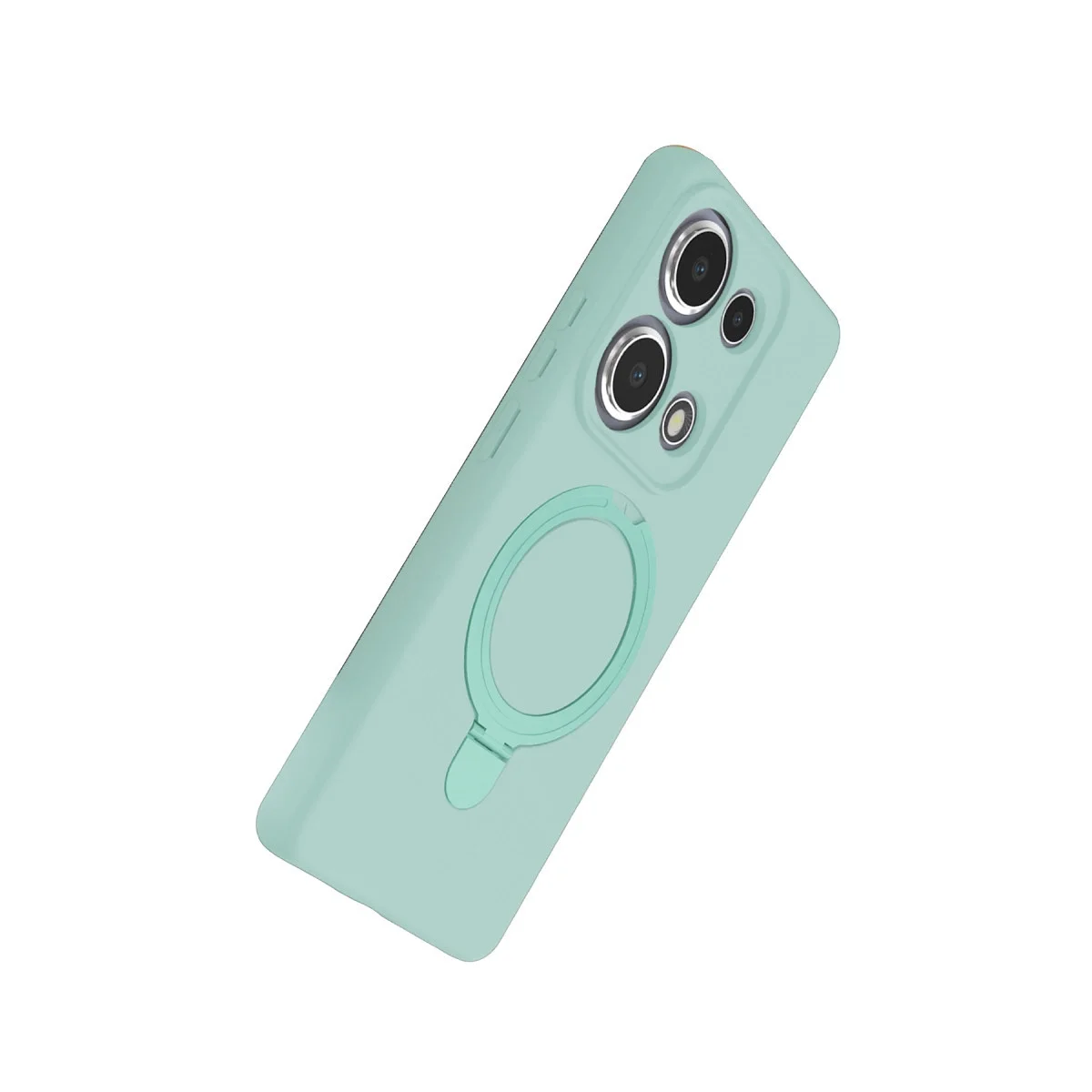 Xiao Red Note 13 Pro 4g Regal Magsafe Standlı Kapak - Su Yeşili görsel 4