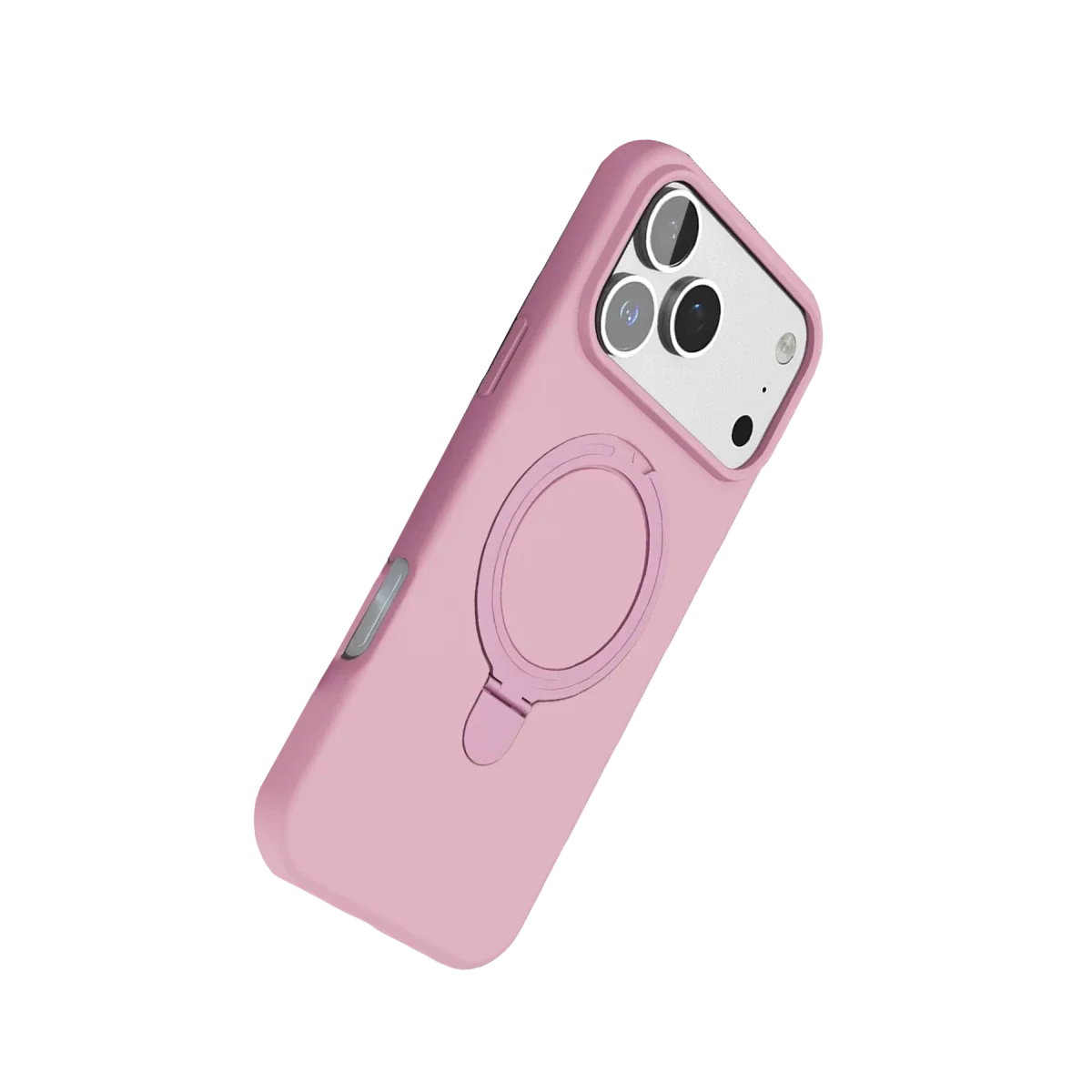 Apple iPhone 17 Pro Regal Magsafe Standlı Kapak - Açık Pembe görsel 4