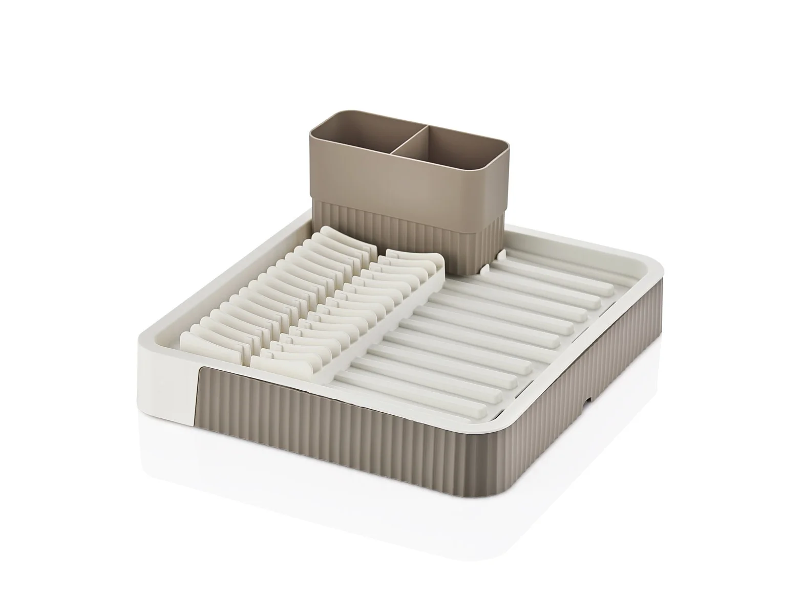 Sürgülü Bulaşıklık Plastik 32.5CM X 35.5CM - 51.5 X 35.5CM - Gri Renk görsel 2