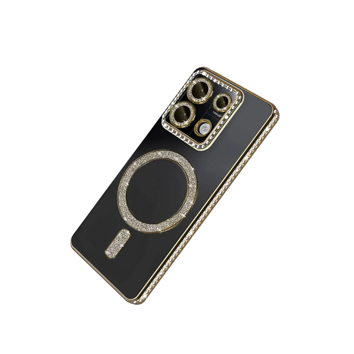 Xiao Red 13c Joke Simli Magneticsafe Kılıf - Gold görsel 2