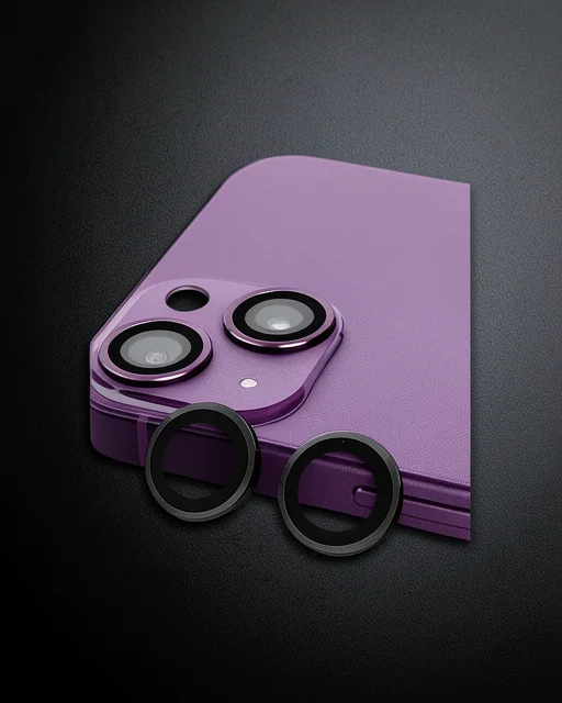 Apple İphone 14 Raze Metal Kamera Lens - Siyah