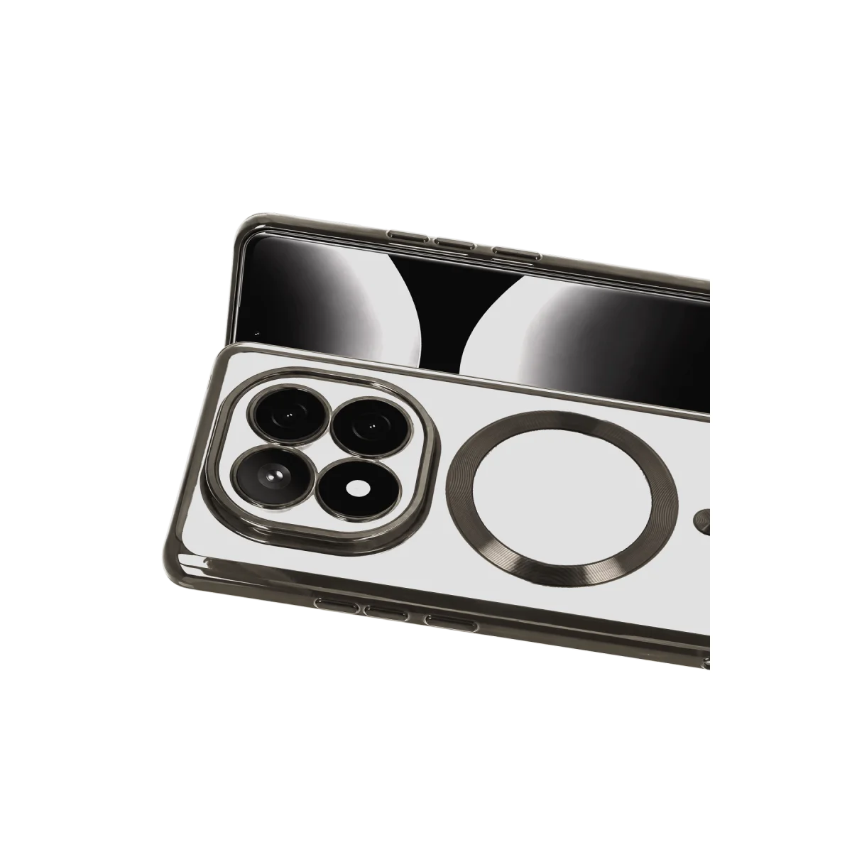Xiaomi Redmi Note 15 Pro Plus 5G Kross Magneticsafe Kapak - Siyah görsel 2