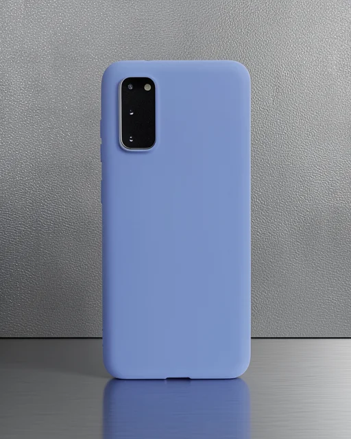 Samsung Galaxy S20 Kılıf Nano İçi Kadife Silikon - Lila
