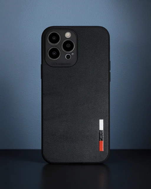 Apple İphone 13 Pro Kılıf Loop Deri Silikon - Siyah