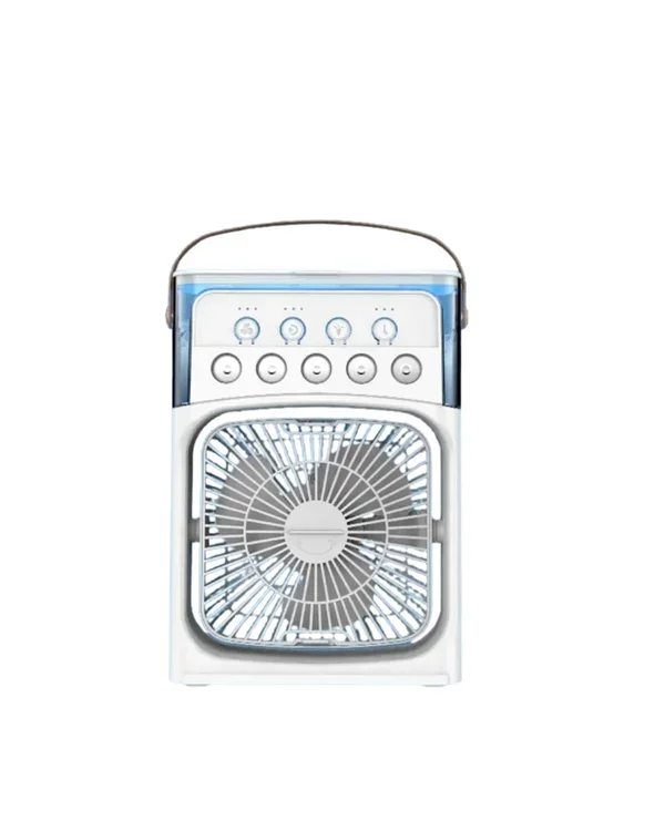 Taşınabilir 3'ü 1 Arada Mini Fan | Nemlendirici + Soğutucu + Gece Lambası Yeni Nesil görsel 5
