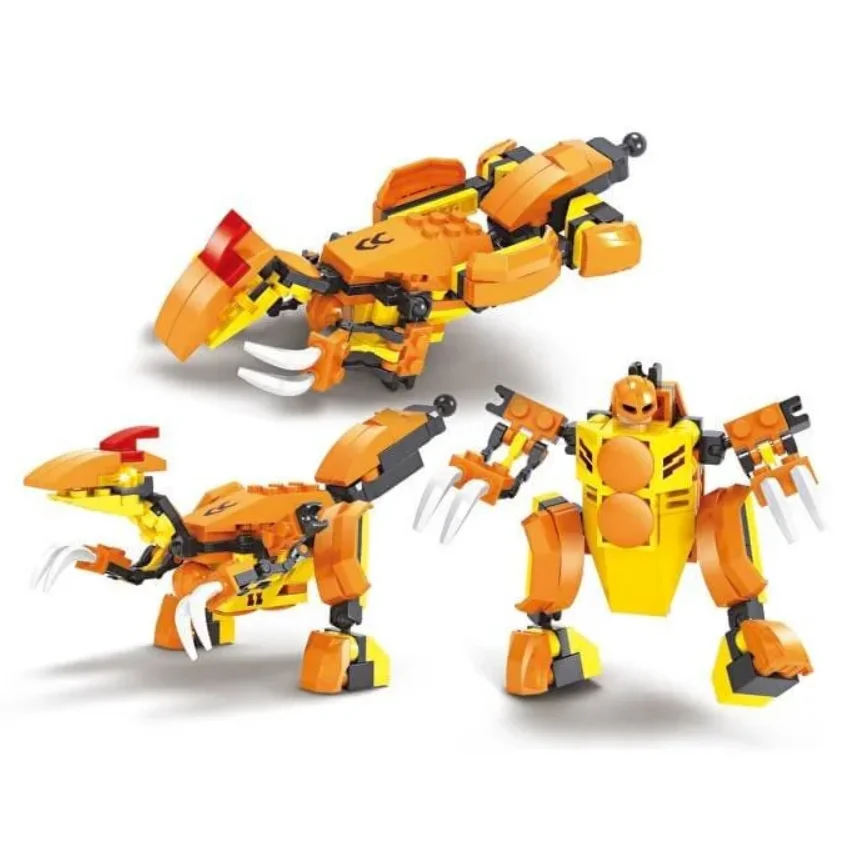 Ausini Titan Form Heroes-4 Velaciraptor 106 Parça görsel 2