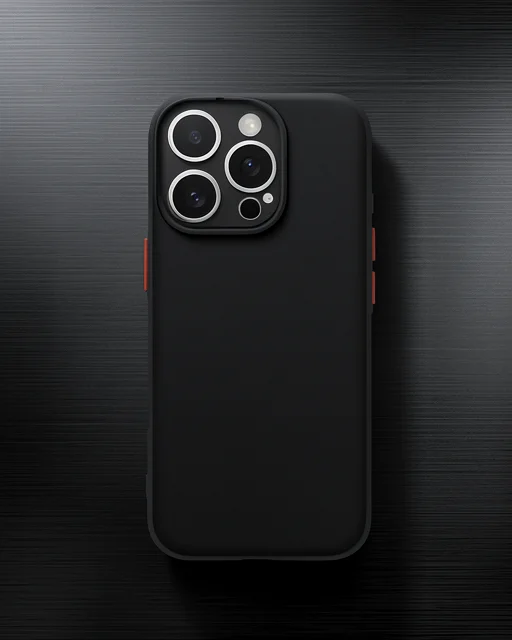 Apple İphone 16 Pro Max Kılıf Montreal Silikon Kapak - Siyah
