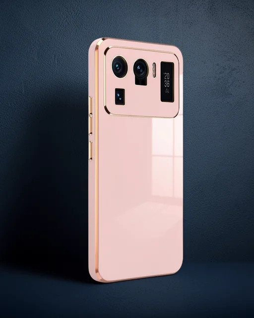 Xiaomi Mi 11 Ultra Kılıf Volet Silikon - Pembe