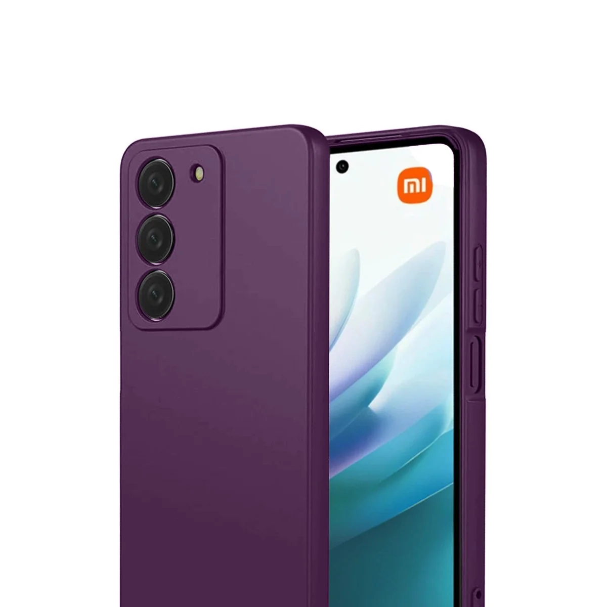 Xiaomi Redmi 15 4g First Silikon - Mürdüm görsel 2
