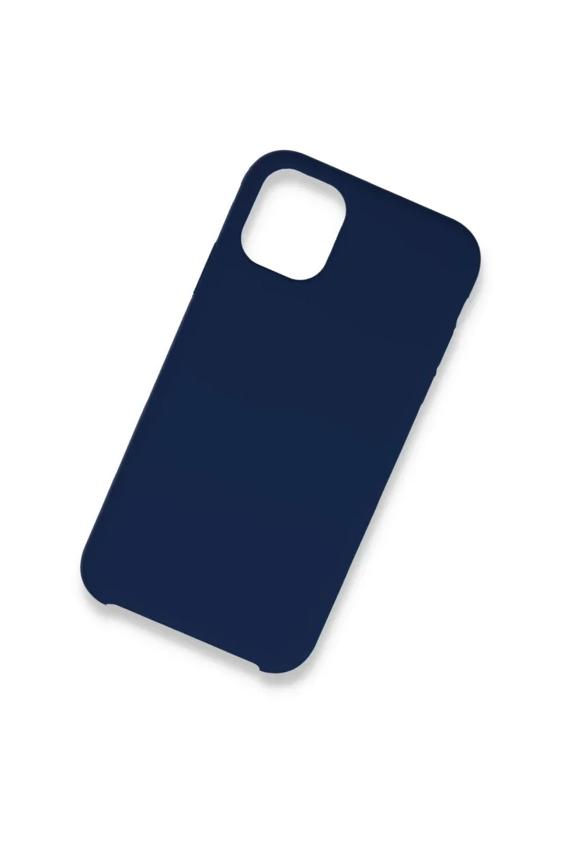 Apple iPhone 12 Kılıf Lansman Legant Silikon - Lacivert görsel 2