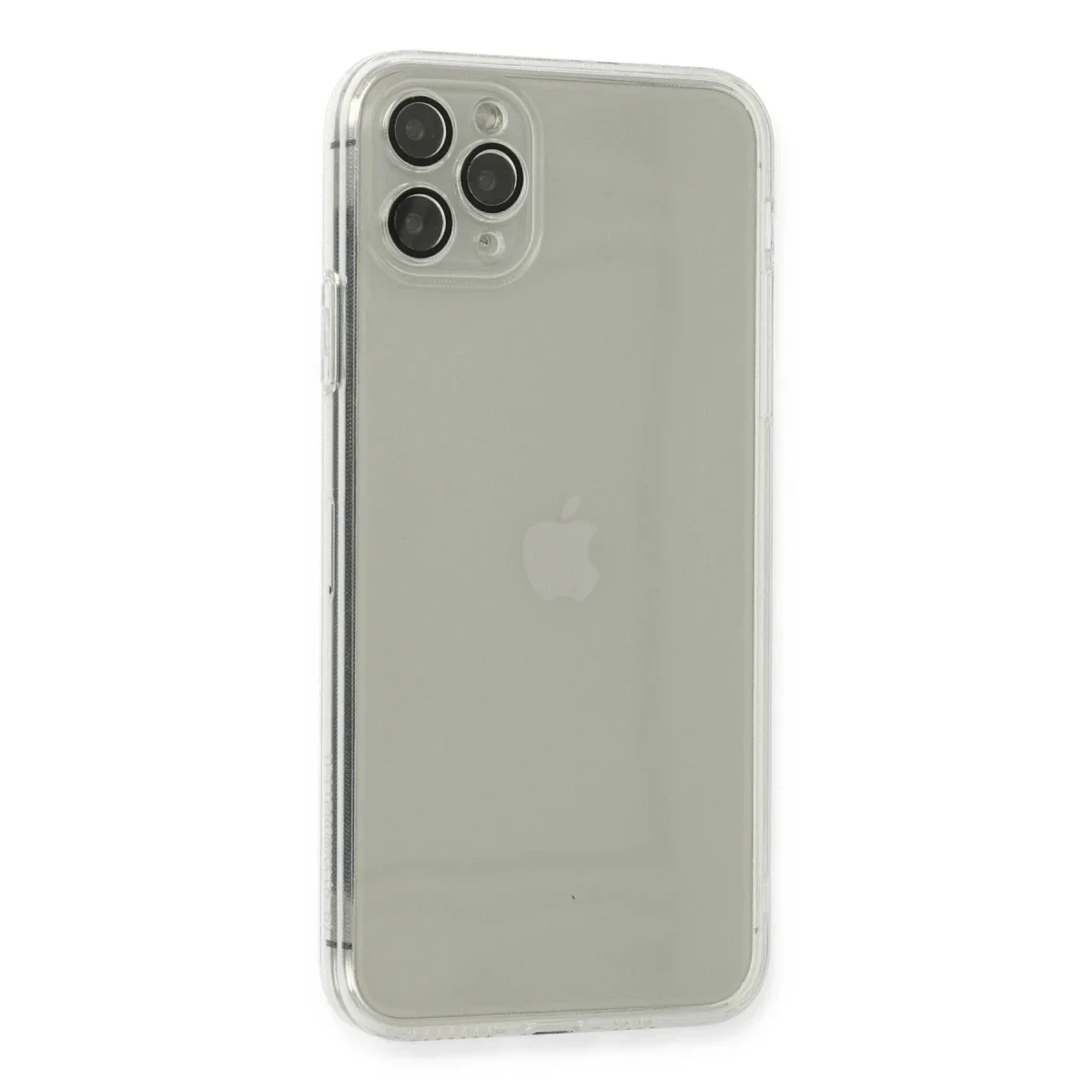 Apple iPhone 11 Pro Max Kılıf Fly Lens Silikon - Şeffaf görsel 2