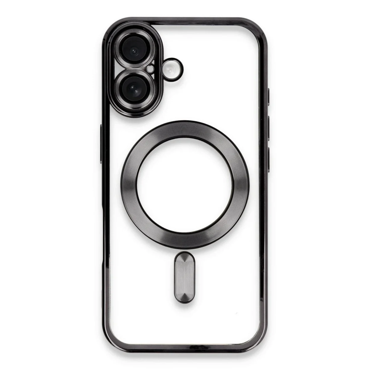 Apple İphone 16 Kılıf Kross Magneticsafe Kapak - Siyah